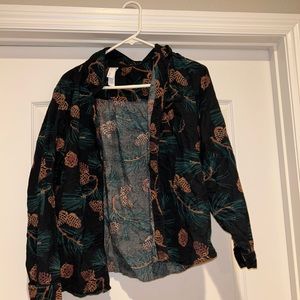 button up pinecone flannel